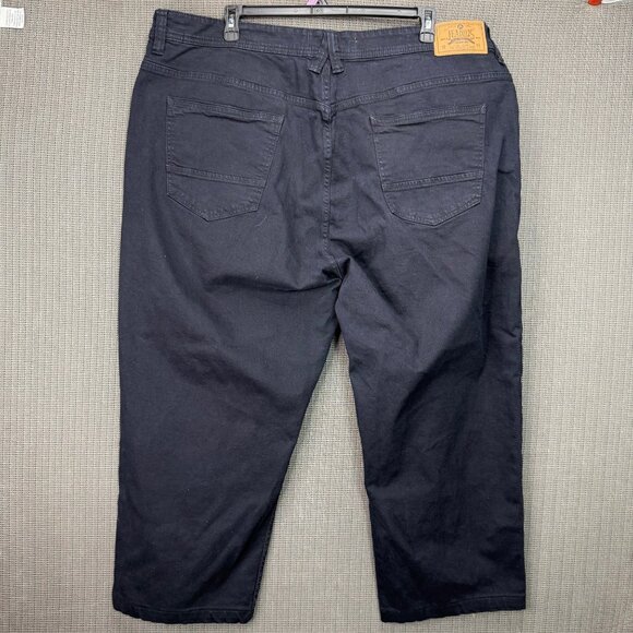 Akademiks Jeanious Mens Size 48W X 32L Black Straight-Leg Denim Pants Casualwear - Picture 2 of 12